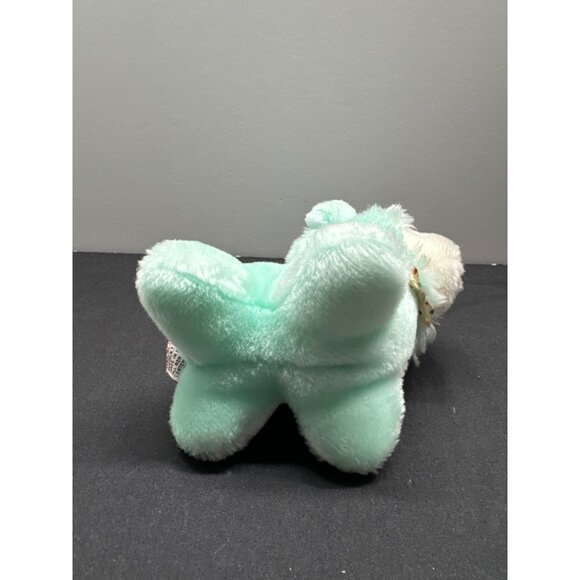 Vintage 1988 Gund Kindergund Baby Lamb Lion Plush Toy Mint Green Polyester Colle - Picture 6 of 7